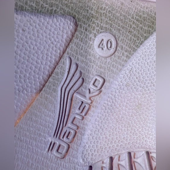 Dansko Krystal Pink and Purple Sandal Cushioned Platform Women’s Size 9.5/10 EUC - Picture 8 of 8